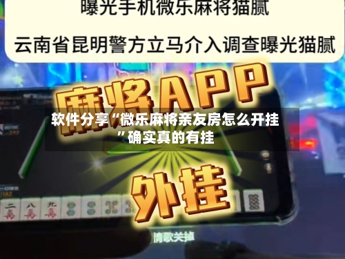 软件分享“微乐麻将亲友房怎么开挂	”确实真的有挂-第2张图片