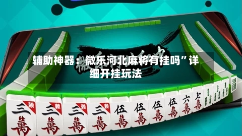 辅助神器：微乐河北麻将有挂吗”详细开挂玩法-第2张图片