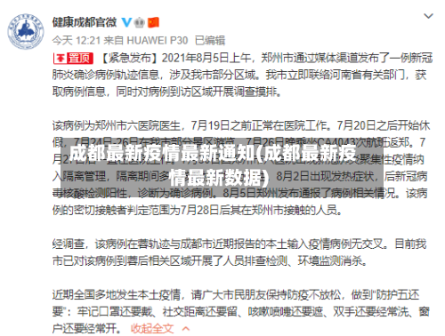 成都最新疫情最新通知(成都最新疫情最新数据)-第1张图片