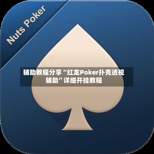 辅助教程分享“红龙Poker扑克透视辅助	”详细开挂教程-第2张图片