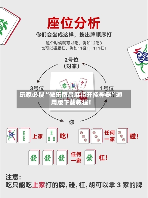 玩家必搜“微乐南昌麻将开挂神器	”通用版下载教程！-第1张图片