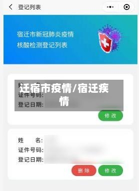 迁宿市疫情/宿迁疾情-第2张图片