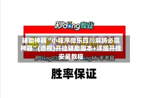 辅助神器“小程序微乐四川麻将必赢神器”(透视)开挂辅助脚本+详细开挂安装教程-第2张图片