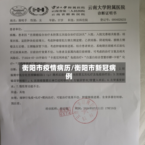 衡阳市疫情病历/衡阳市新冠病例-第1张图片
