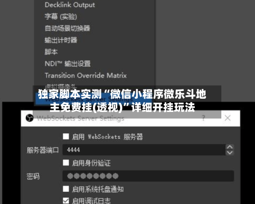 独家脚本实测“微信小程序微乐斗地主免费挂(透视)”详细开挂玩法-第2张图片