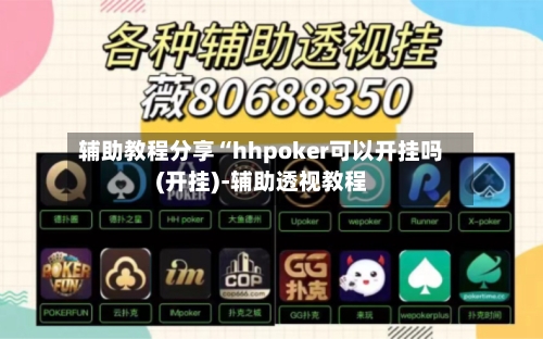 辅助教程分享“hhpoker可以开挂吗(开挂)-辅助透视教程-第1张图片