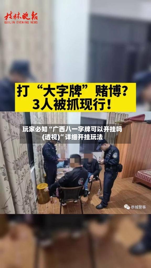玩家必知“广西八一字牌可以开挂吗(透视)”详细开挂玩法-第1张图片