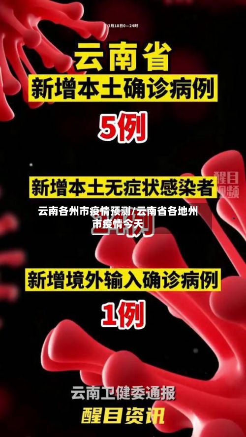 云南各州市疫情预测/云南省各地州市疫情今天-第2张图片