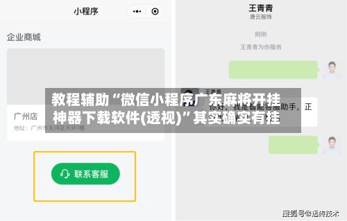 教程辅助“微信小程序广东麻将开挂神器下载软件(透视)”其实确实有挂-第3张图片