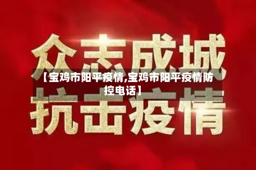 【宝鸡市阳平疫情,宝鸡市阳平疫情防控电话】-第2张图片