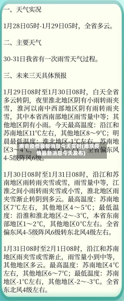 南京疫情最新消息今天实时(南京疫情最新消息今天发布)-第1张图片