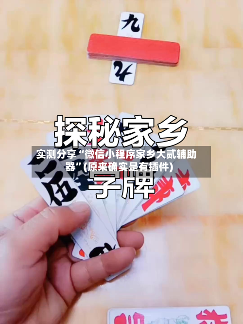 实测分享“微信小程序家乡大贰辅助器	”(原来确实是有插件)-第1张图片