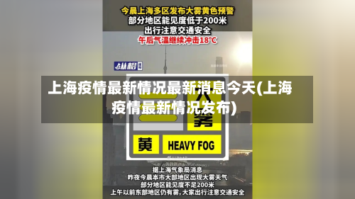上海疫情最新情况最新消息今天(上海疫情最新情况发布)-第2张图片