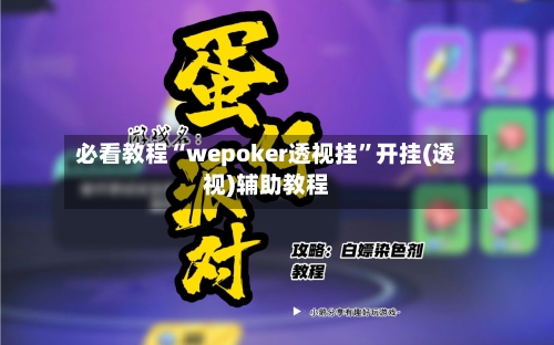 必看教程“wepoker透视挂”开挂(透视)辅助教程-第3张图片