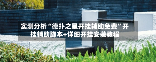 实测分析“德扑之星开挂辅助免费	”开挂辅助脚本+详细开挂安装教程-第1张图片
