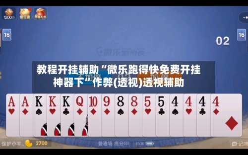 教程开挂辅助“微乐跑得快免费开挂神器下	”作弊(透视)透视辅助-第3张图片