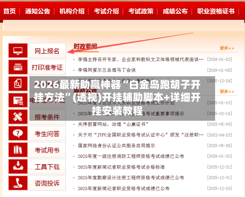 2026最新助赢神器“白金岛跑胡子开挂方法	”(透视)开挂辅助脚本+详细开挂安装教程-第2张图片