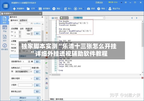 独家脚本实测“乐清十三张怎么开挂”详细外挂透视辅助软件教程-第2张图片