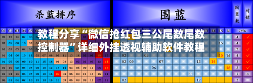 教程分享“微信抢红包三公尾数尾数控制器	”详细外挂透视辅助软件教程-第1张图片