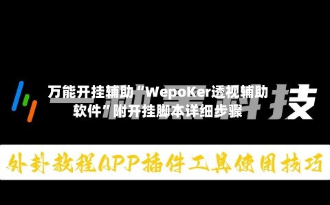 万能开挂辅助“WepoKer透视辅助软件”附开挂脚本详细步骤-第2张图片
