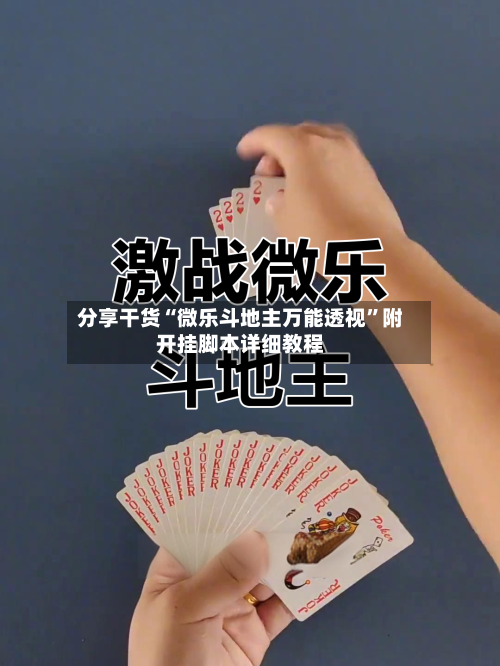分享干货“微乐斗地主万能透视	”附开挂脚本详细教程-第1张图片