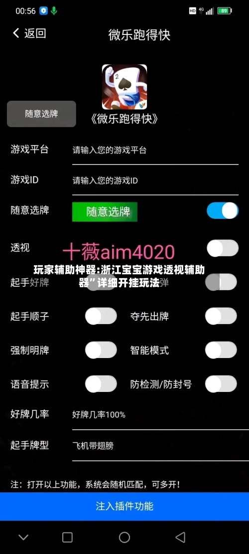 玩家辅助神器:浙江宝宝游戏透视辅助器”详细开挂玩法-第1张图片