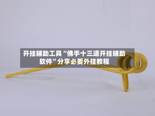 开挂辅助工具“佛手十三道开挂辅助软件”分享必要外挂教程-第1张图片