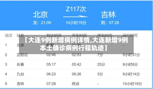【大连9例新增病例详情,大连新增9例本土确诊病例行程轨迹】-第2张图片