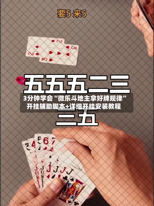 3分钟学会“微乐斗地主拿好牌规律”开挂辅助脚本+详细开挂安装教程-第2张图片