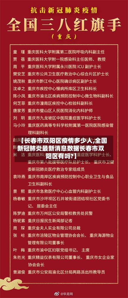 【长春市双阳区疫情多少人,全国新冠肺炎最新消息数据长春市双阳区有吗?】-第1张图片