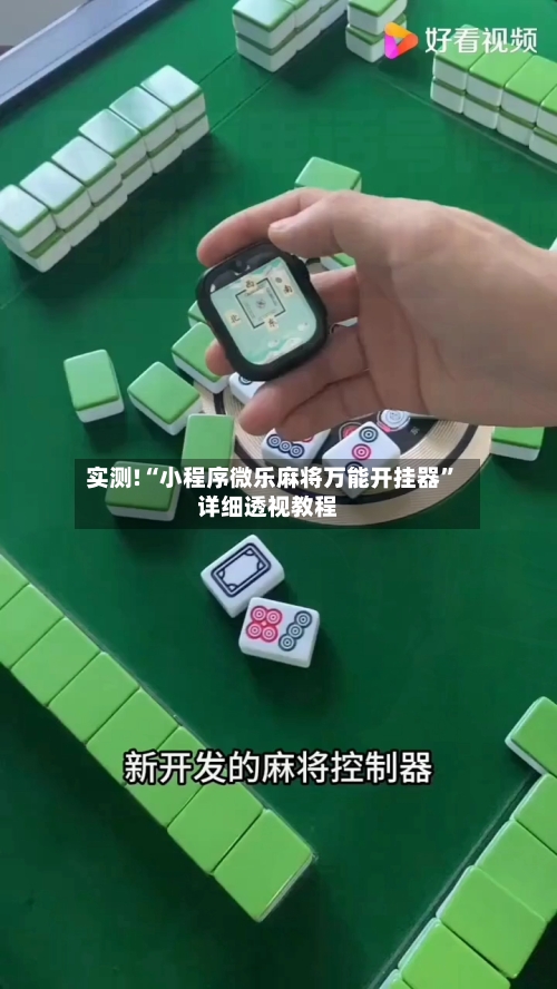 实测!“小程序微乐麻将万能开挂器”详细透视教程-第3张图片