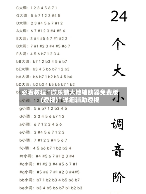 必看教程“微乐锄大地辅助器免费版(透视)	”详细辅助透视-第1张图片
