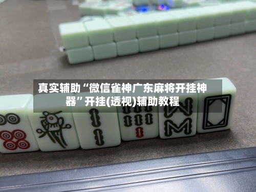 真实辅助“微信雀神广东麻将开挂神器”开挂(透视)辅助教程-第1张图片