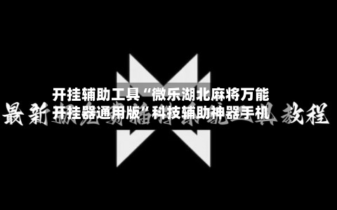 开挂辅助工具“微乐湖北麻将万能开挂器通用版”科技辅助神器手机-第3张图片