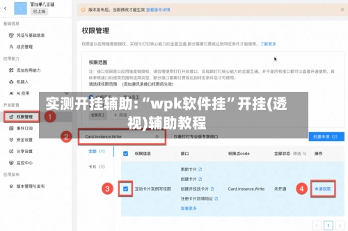 实测开挂辅助:“wpk软件挂”开挂(透视)辅助教程-第1张图片