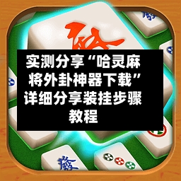 实测分享“哈灵麻将外卦神器下载	”详细分享装挂步骤教程-第2张图片