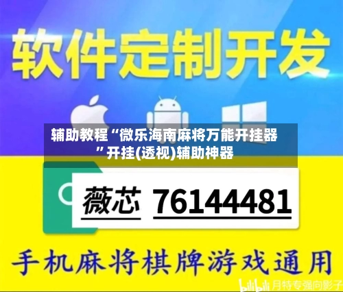 辅助教程“微乐海南麻将万能开挂器”开挂(透视)辅助神器-第1张图片