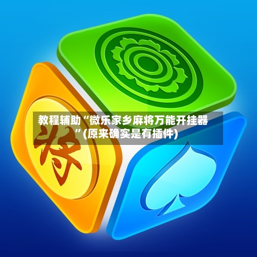 教程辅助“微乐家乡麻将万能开挂器	”(原来确实是有插件)-第2张图片