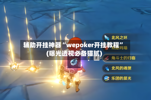 辅助开挂神器“wepoker开挂教程”(曝光透视必备猫腻)-第3张图片