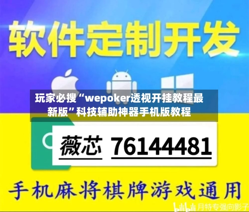玩家必搜“wepoker透视开挂教程最新版”科技辅助神器手机版教程-第2张图片