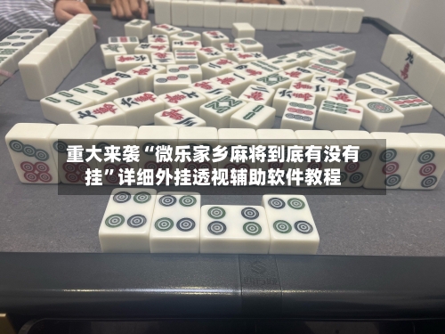 重大来袭“微乐家乡麻将到底有没有挂”详细外挂透视辅助软件教程-第1张图片