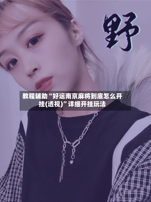 教程辅助“好运南京麻将到底怎么开挂(透视)”详细开挂玩法-第2张图片