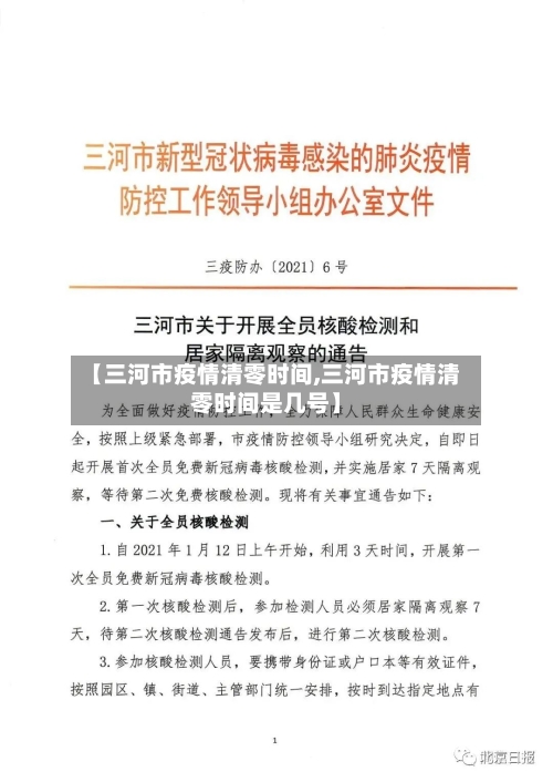 【三河市疫情清零时间,三河市疫情清零时间是几号】-第2张图片