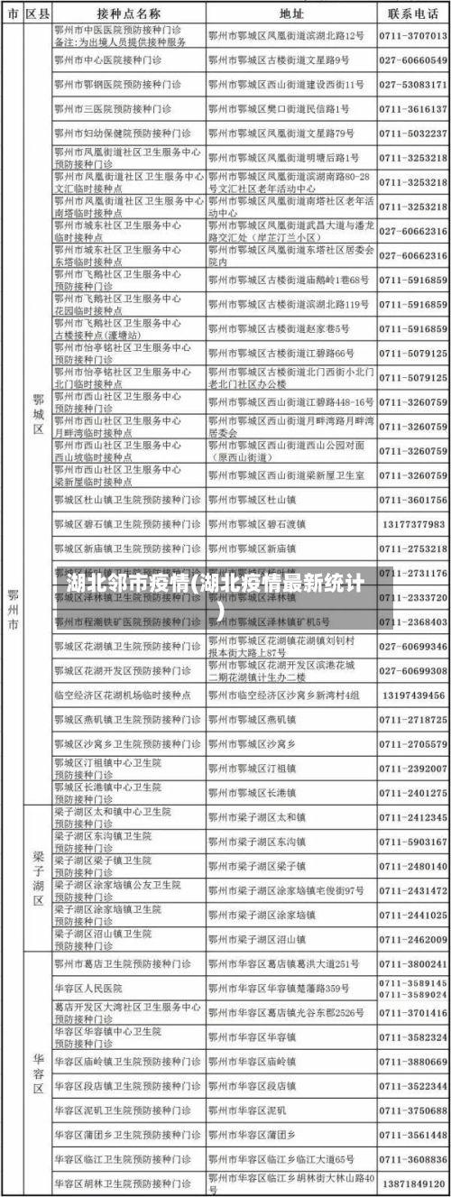 湖北邻市疫情(湖北疫情最新统计)-第1张图片