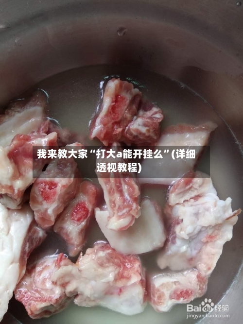 我来教大家“打大a能开挂么	”(详细透视教程)-第1张图片