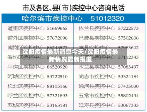 沈阳疫情最新消息今天/沈阳疫情最新情况最新报道-第1张图片