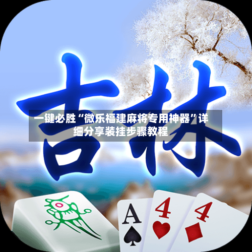 一键必胜“微乐福建麻将专用神器”详细分享装挂步骤教程-第3张图片
