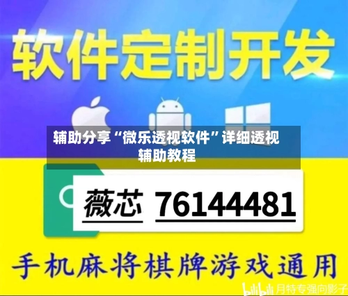 辅助分享“微乐透视软件”详细透视辅助教程-第3张图片