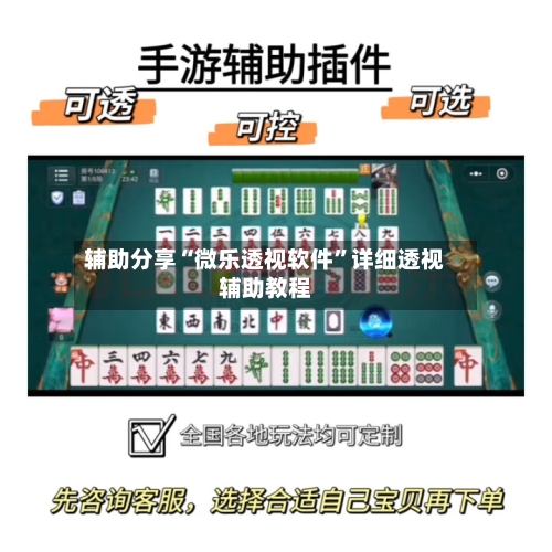 辅助分享“微乐透视软件”详细透视辅助教程-第1张图片