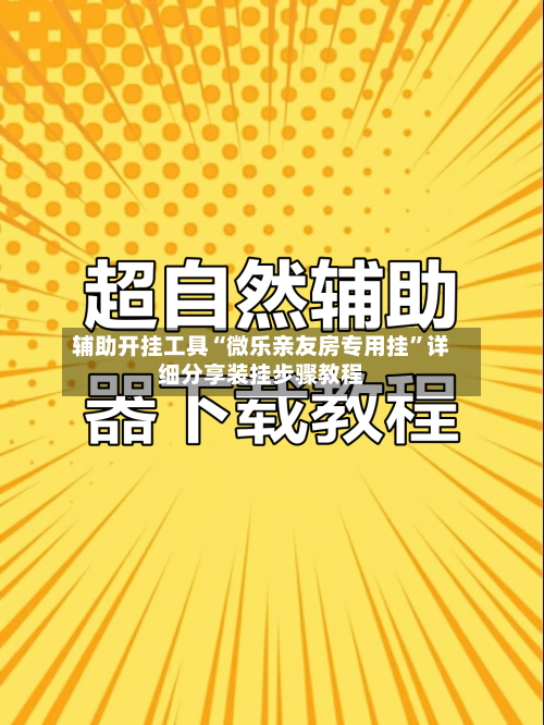 辅助开挂工具“微乐亲友房专用挂	”详细分享装挂步骤教程-第3张图片